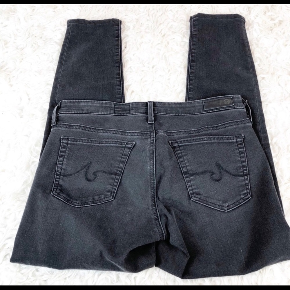 AG Legging Super Skinny Gray Black Jeans